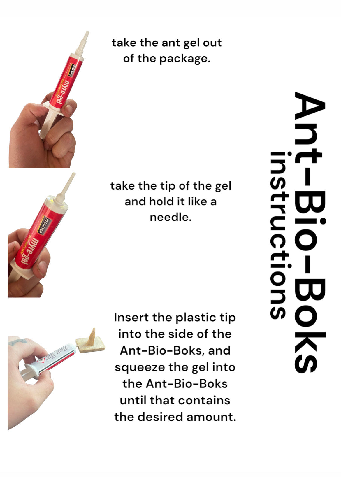Ant-Bio-Boks indendørs